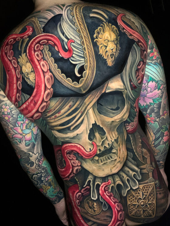 Julian Siebert, Corpsepainter Tattoo, Munich, Germany