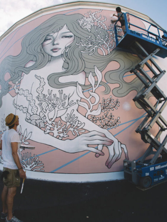 Audrey Kawasaki,Honolulu, Oahu, Hawaii, photo by Jonas Maon