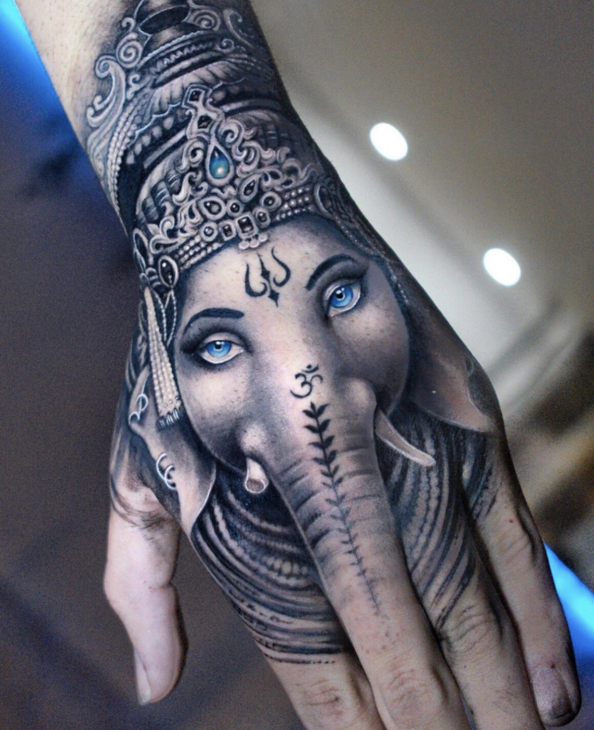 Ganesha backpiece | Tattoo by Darko Groenhagen | Darko's Oneness