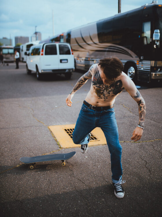 Neck Deep, Ben Barlow by Elliott Ingham