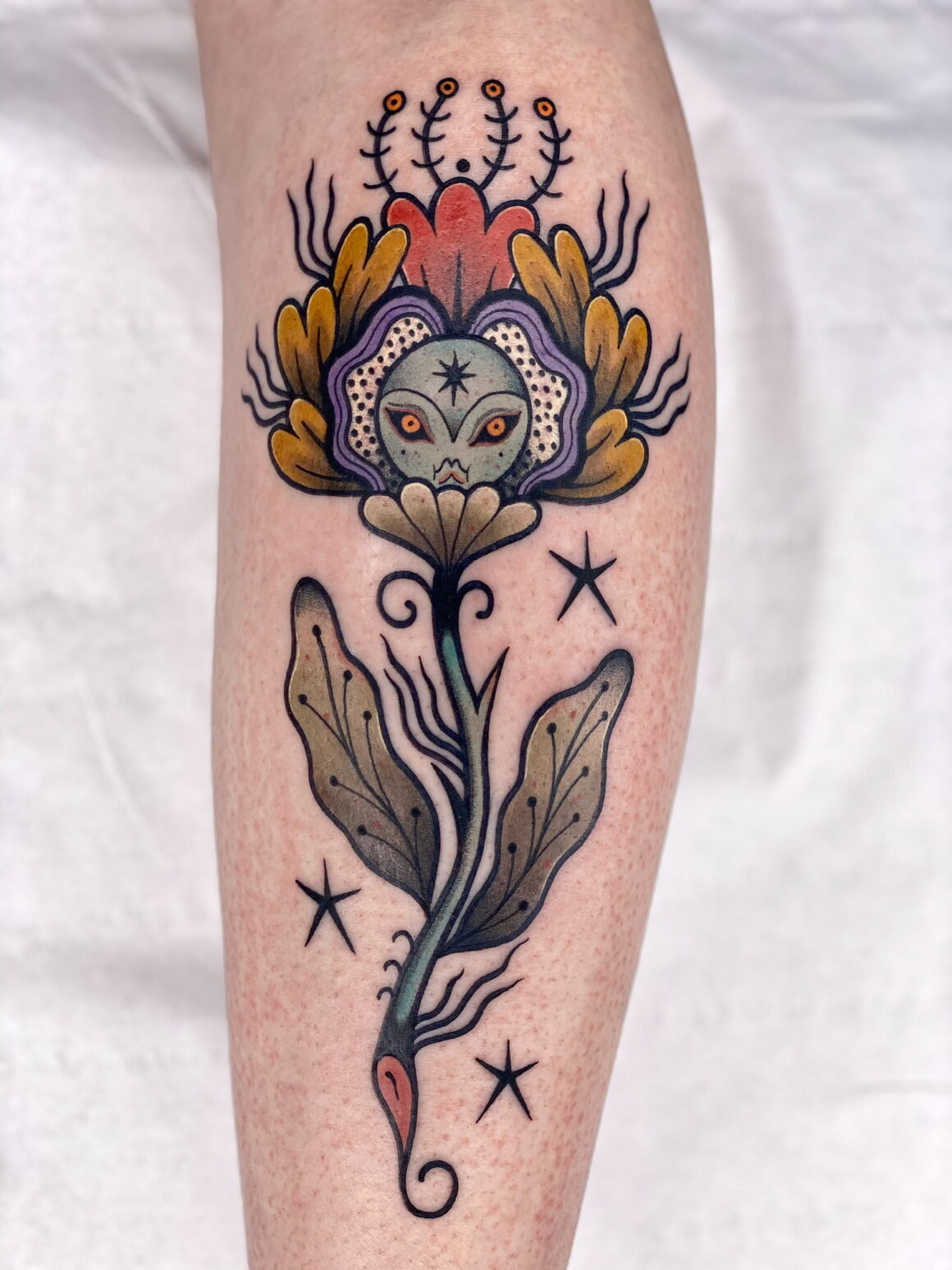 Fairy Tattoo with Delicate Design