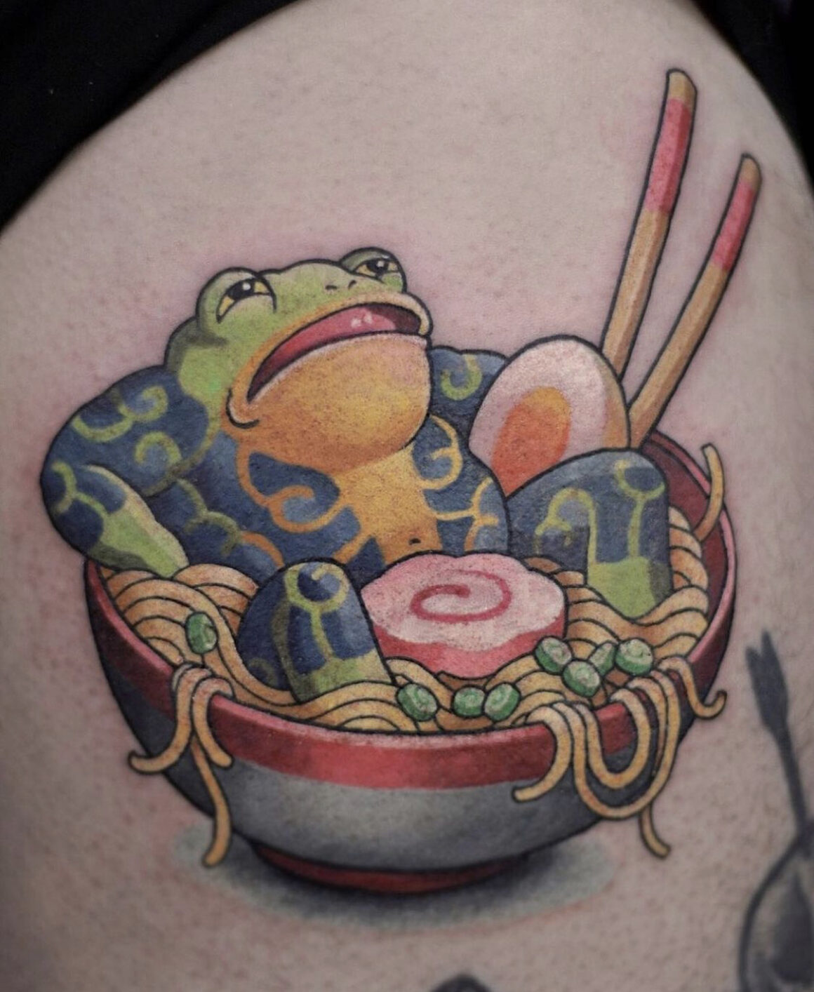 three frogs tattoo  Tattoo designs Lily tattoo Tattoos