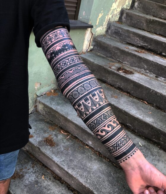 Tribal and folk inspired tattoos by Haivarasly - Tattoo Life