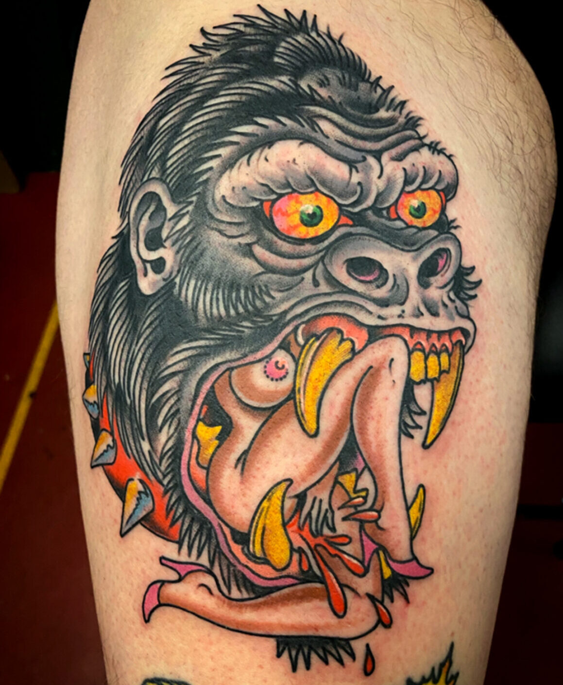 Adam Warmerdam, Dark Horse Tattoo, Los Angeles, USA