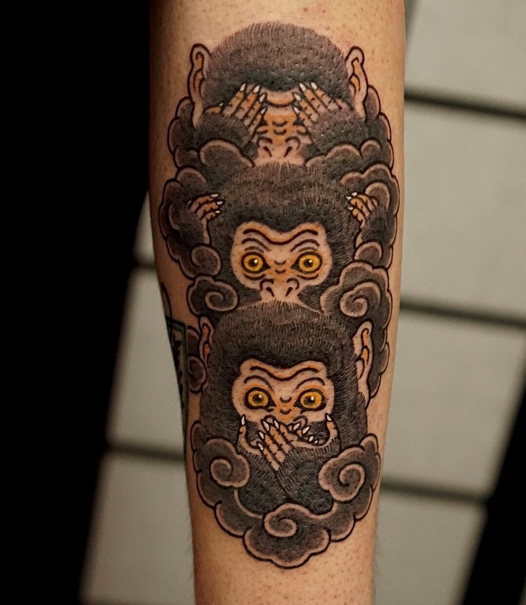 Baki, Qsun and Taymon Tattoo Studios, Busan, South Korea