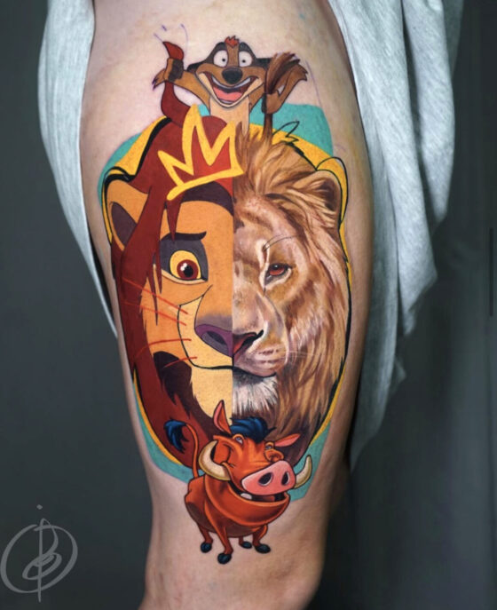 The symbology of Lion Tattoos - Tattoo Life