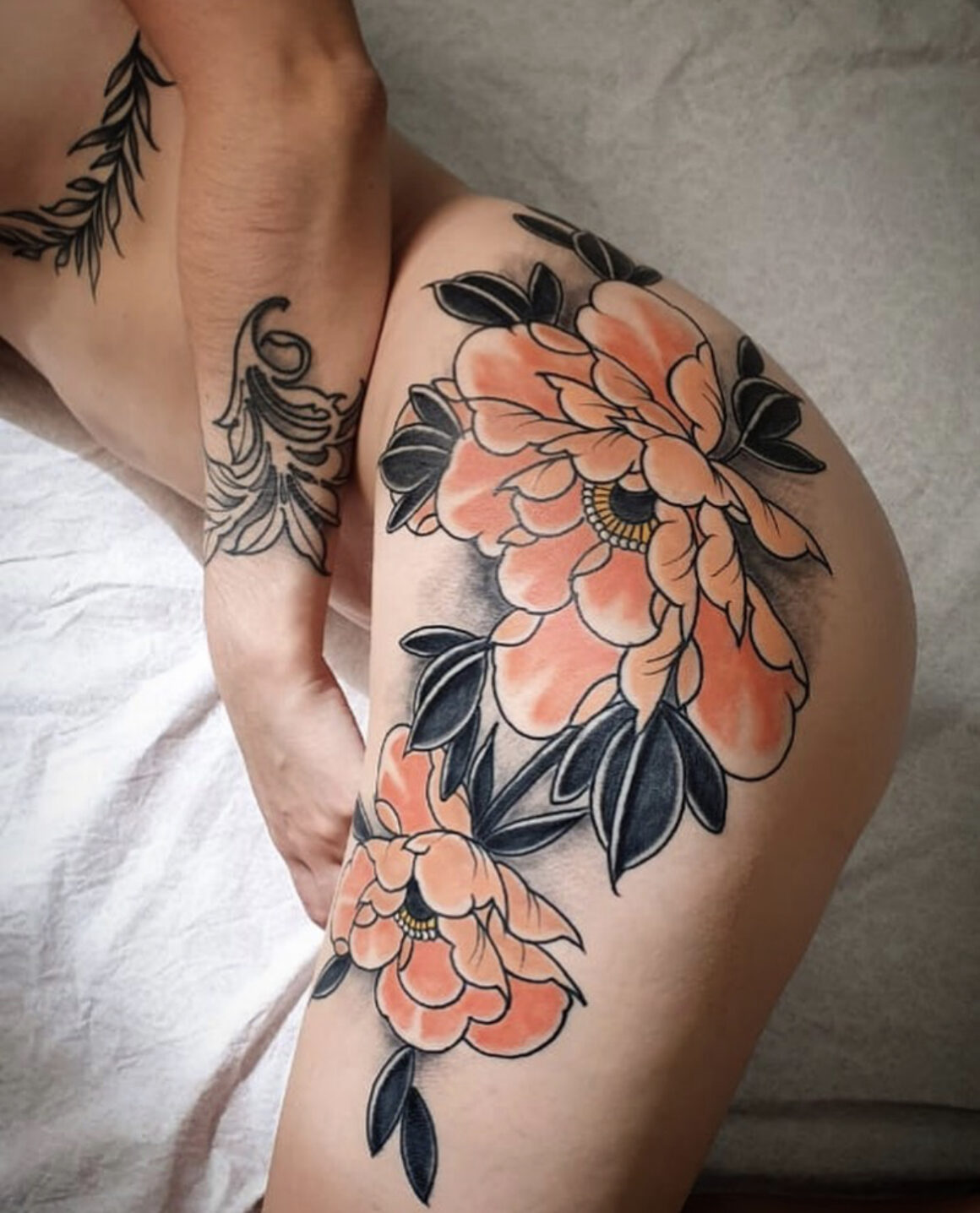 Flash Tattoos | Cherry blossom temporary tattoo – The Flash Tattoo