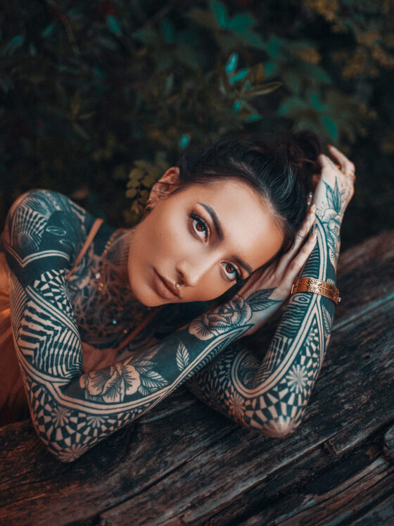 Blum, Tattoo Life Calndar Girl 2022