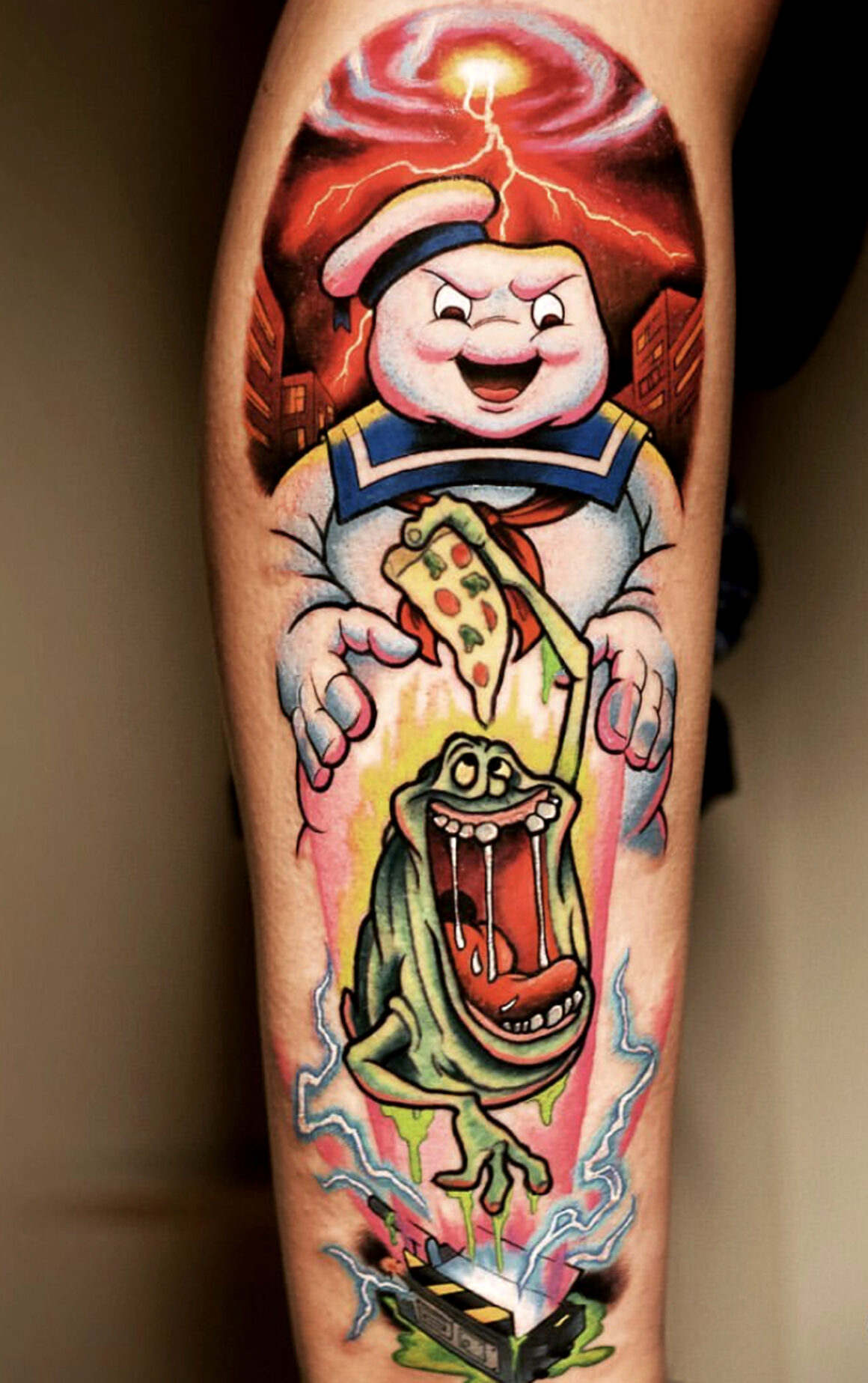 Ghostbuster Tattoo by hooliganzart  Tattoogridnet