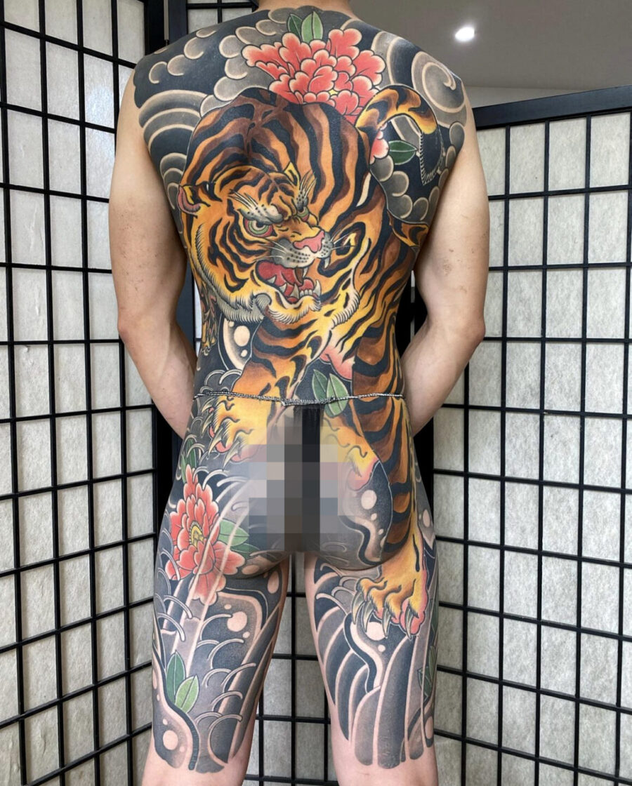 Wabori House Tattoo — Japanese Tattoos by Eli Ferguson