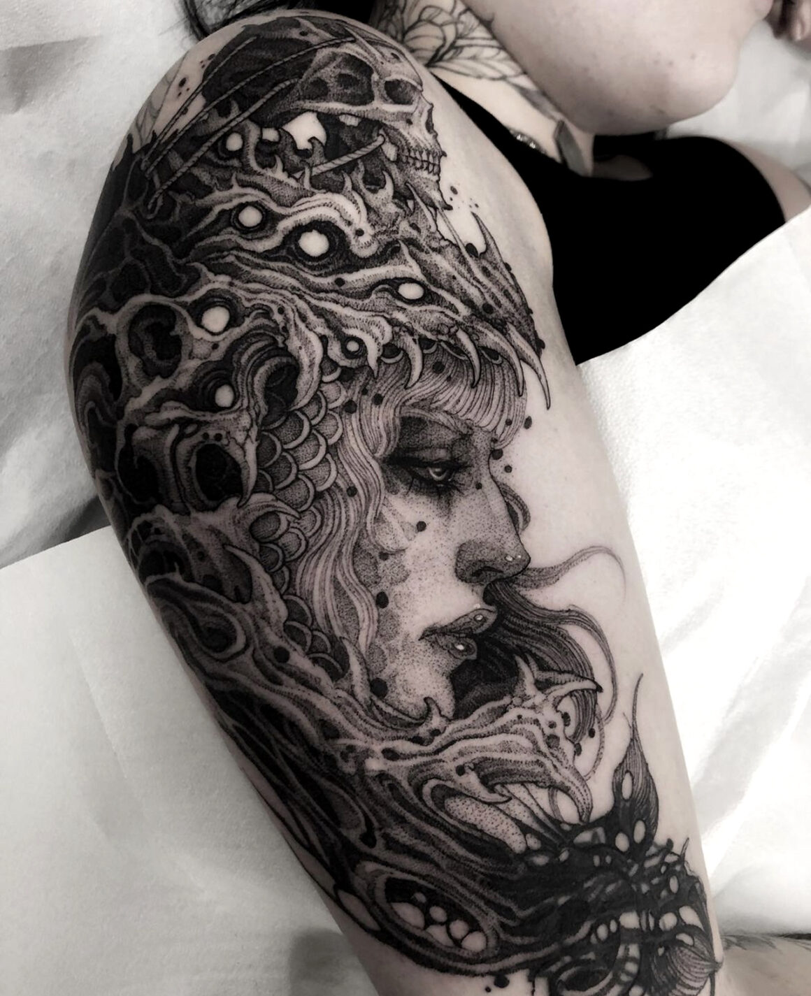 67 Unique Illustrative Tattoos  Top Tattoo Artists Just For You