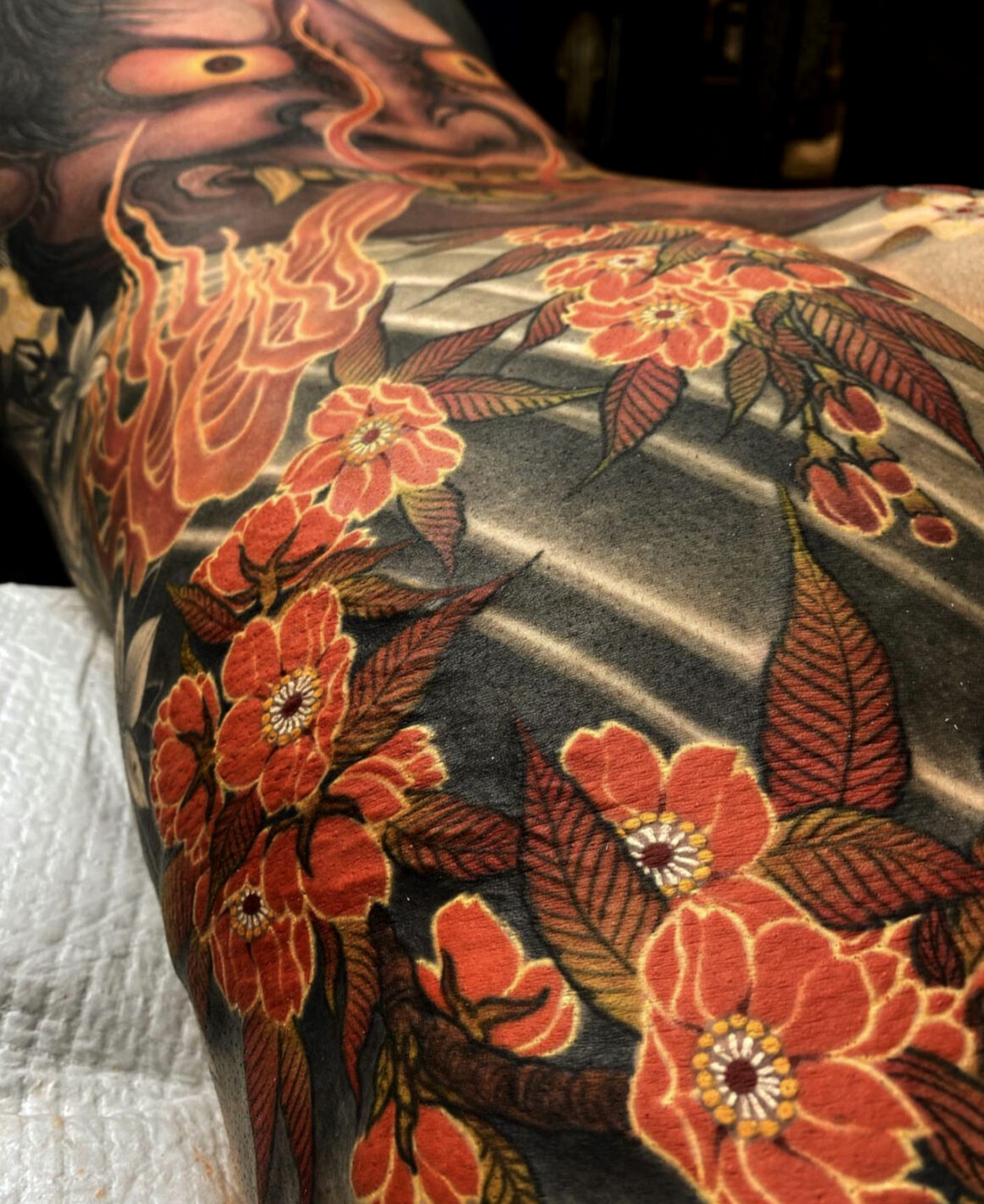 Japanese Flower Tattoo | safewindows.co.uk