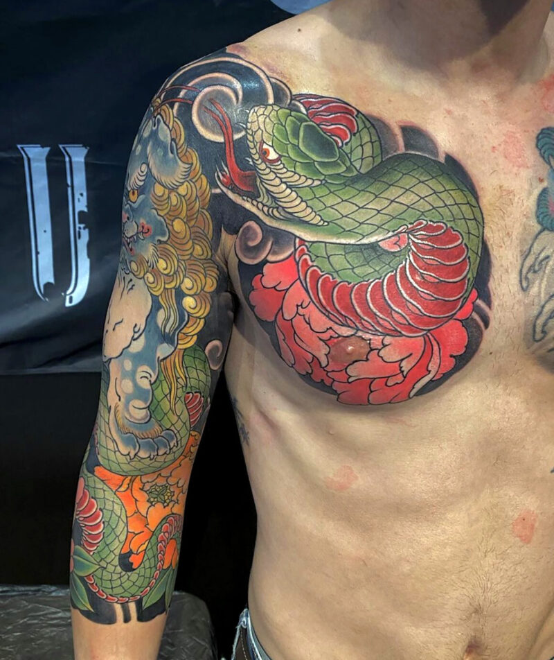 The changing skin of the snake - Tattoo Life