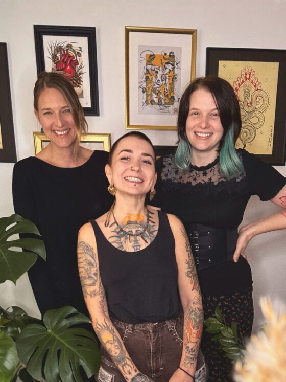 Darja, Isa and Ronja, Moksha Tattoo Gallery