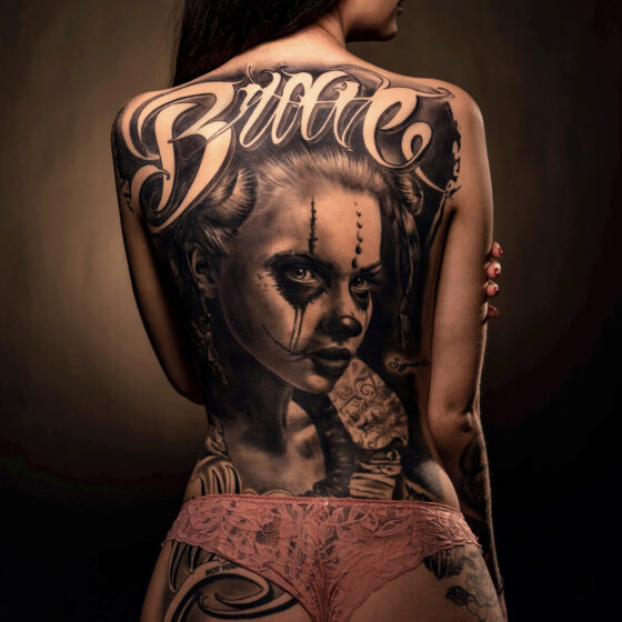 Tattoo by Marco Klose, full back piece, @marcoklose_official