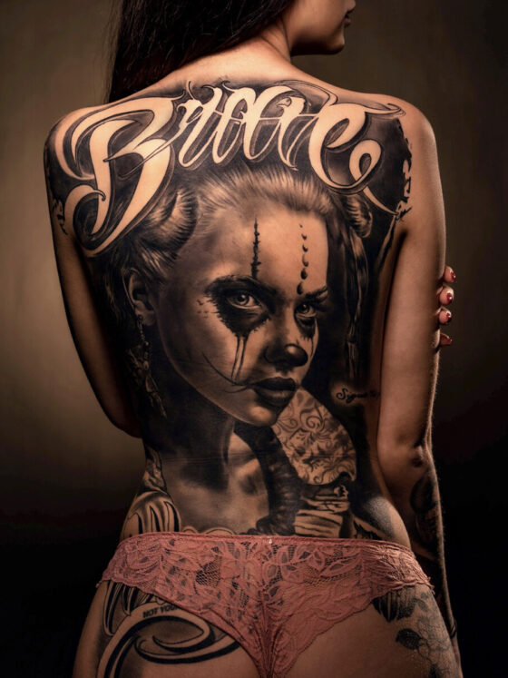 Tattoo by Marco Klose, full back piece, @marcoklose_official