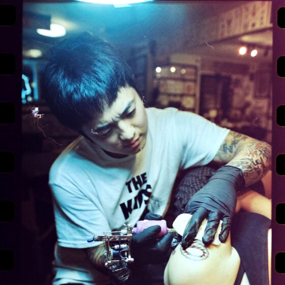 Tattoo artist Ryu, @fuzzzzzzyy
