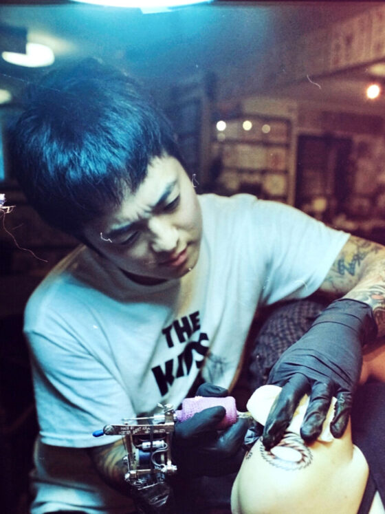 Tattoo artist Ryu, @fuzzzzzzyy
