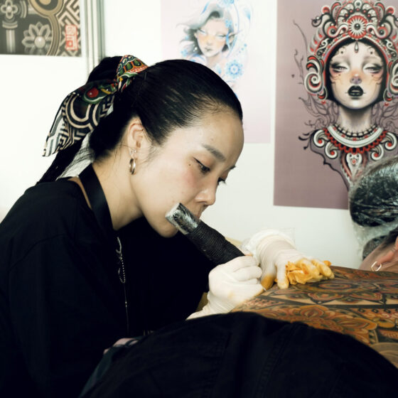 Mico, tattoo artist, @micotattoo