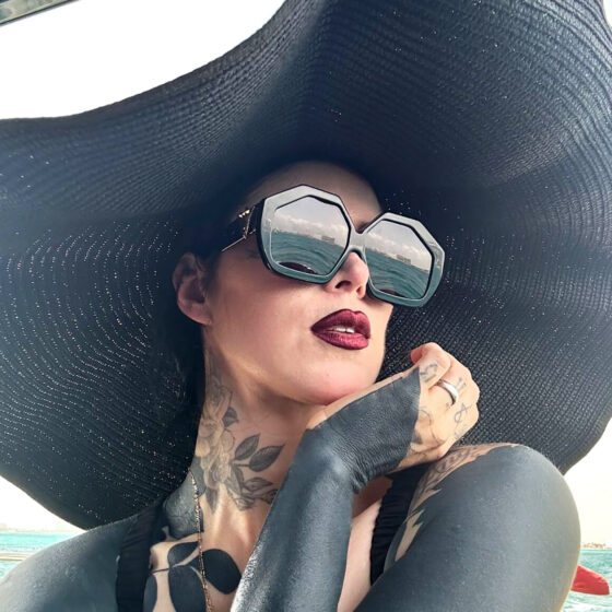 Kat Von D, tattoo artist, @thekatvond