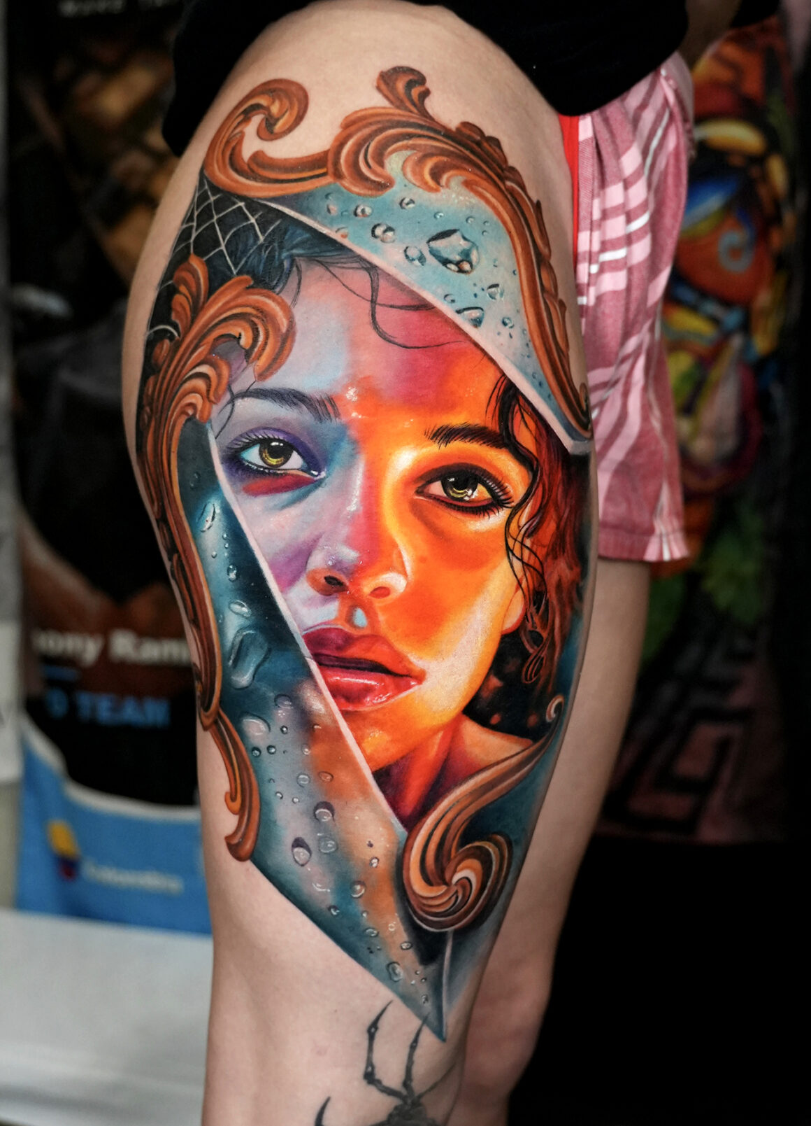 Tattoo by Jhony Ramirez, @jhonyramireztattoo