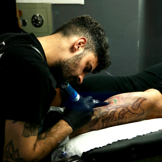 Tattoo artist DaniDtattooer, @danidtattooer