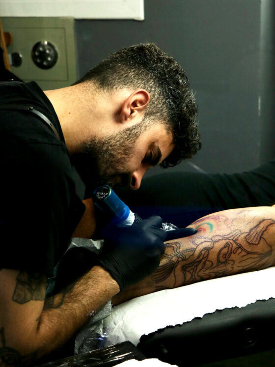 Tattoo artist DaniDtattooer, @danidtattooer