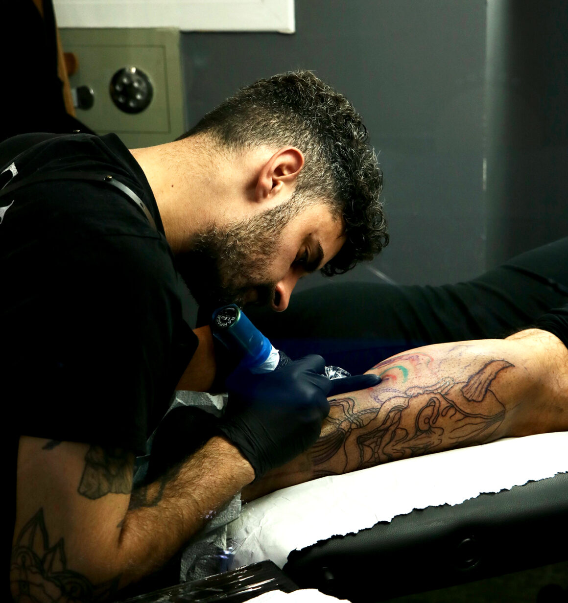 Tattoo artist DaniDtattooer, @danidtattooer